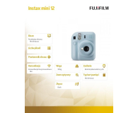 Fujifilm Instax Mini 12 niebieski - 1130649 - zdjęcie 11